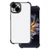 Samsung A566 Galaxy A56 5G, Szilikon tok, Ütésálló (1.5mm) Chrome, fekete