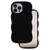 Apple iPhone 16 Plus, Szilikon tok, Candy, fekete