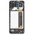 Samsung A137/M236/M236B Galaxy A13/M23 5G LCD kijelző érintőplexivel és előlap kerettel, fekete (GYÁRI)