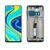Xiaomi Redmi Note 9S/9 Pro/9 Pro Max/Note 10 Lite/Poco M2 Pro, LCD kijelző érintőplexivel és előlapkerettel, fehér  (GYÁRI)