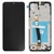 Samsung A226 Galaxy A22 5G, LCD kijelző érintőplexivel és előlap kerettel, fekete (GH8120694A) (SERVICE PACK)