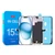 Apple iPhone 15 Pro, LCD kijelző érintőplexivel + ragasztó (LTPS ZY COF FHD1080P IC CSERE TÁMOGATÁSSAL), fekete
