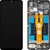 Samsung A065 Galaxy A06, LCD kijelző érintőplexivel és előlap kerettel, fekete (GH81-26440A) (SERVICE PACK) (GYÁRI)